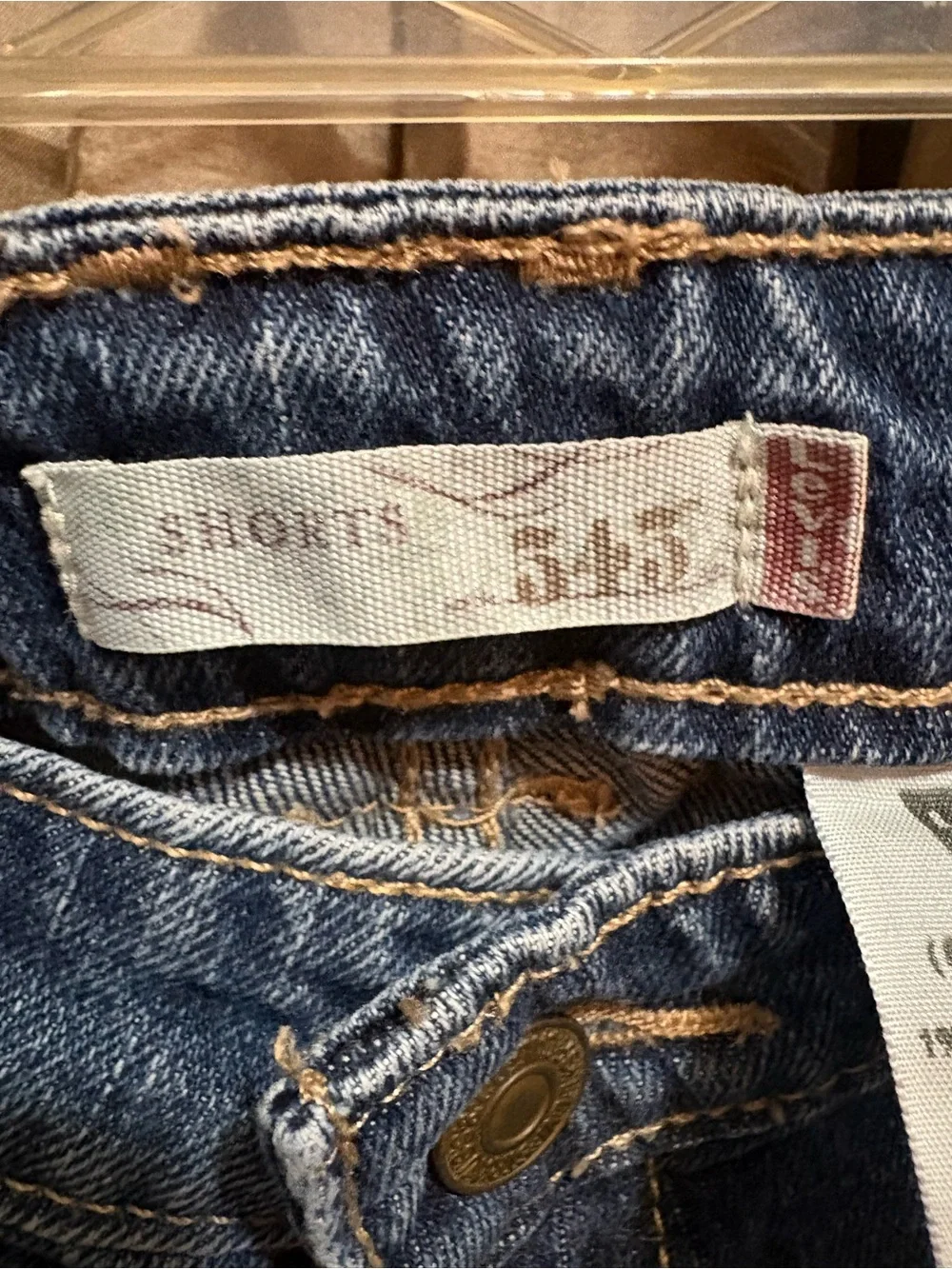 Levi's Medium Blue Women's Denim Shorts